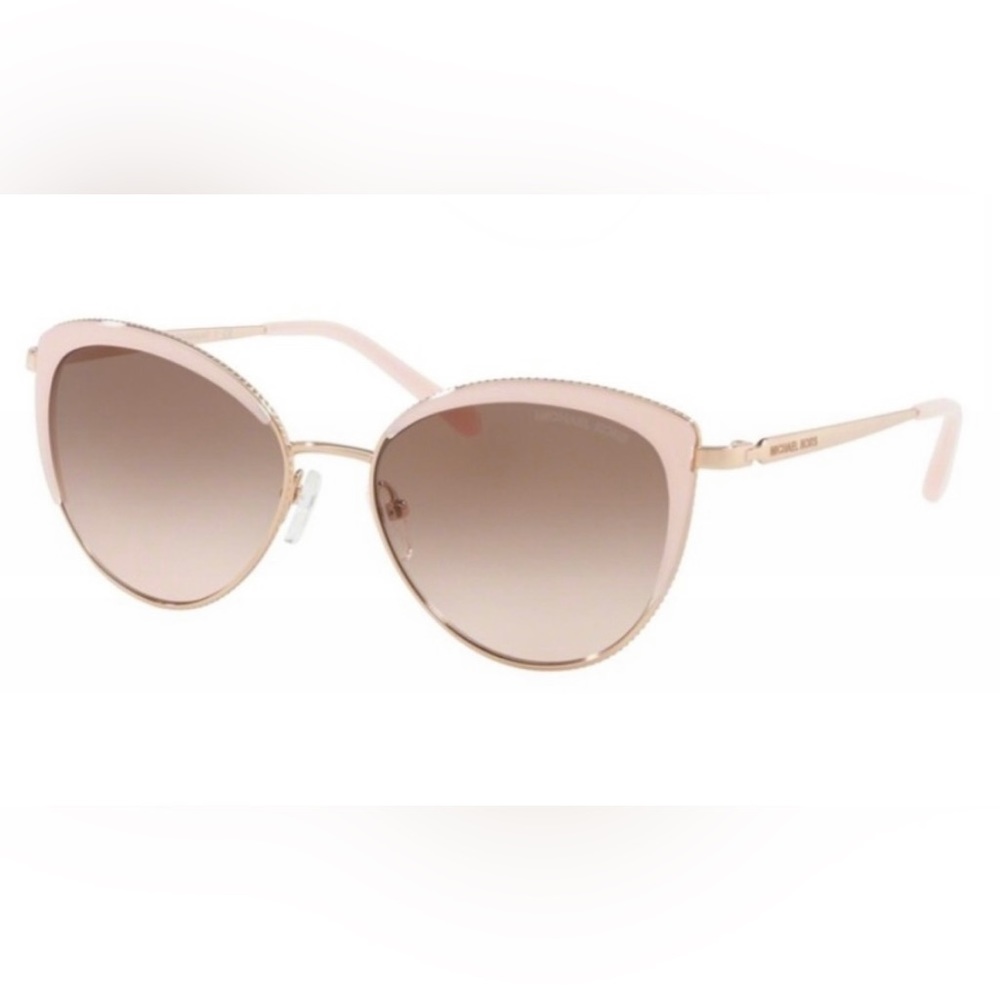 Michael Kors Key Biscayne MK1046 Rose Gold & Pink Gradient Cat Eye Sunglasses